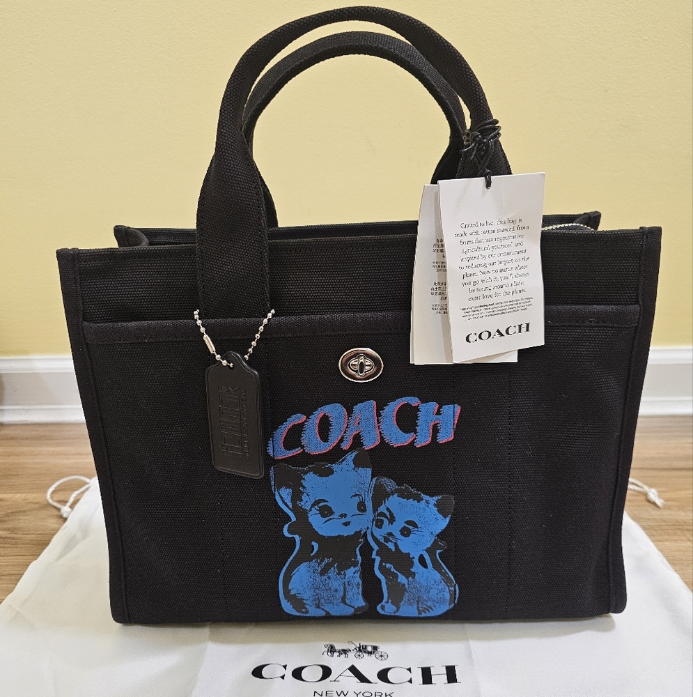 🐱❤️HOST PICK❤️🐱NEW COACH, THE LIL NAS X CARGO TOTE 26